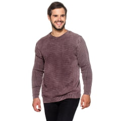 Suéter Tricô 100% Algodão Dinamarca 7153