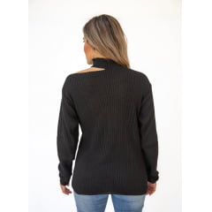 Blusa Feminina Tricô Ponto Fang Paola 0235