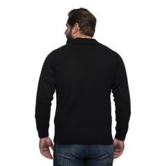 Jaqueta Masculina Tricô Lã Mescla Dallas 7137