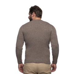 Suéter Masculino Tricô Lã Mescla Moscou 7176