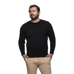 Suéter Masculino Tricô Lã Mescla Moscou 7176