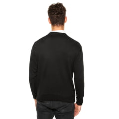 Suéter Masculino Tricô Decote V 72052